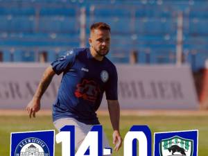 Cetatea Suceava – Zimbru Siret: 14-0