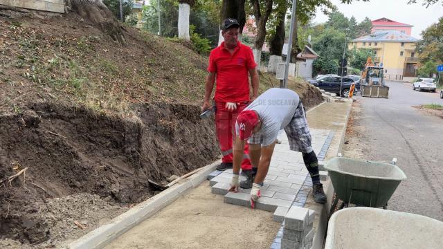 Proiectul de modernizare a întregii zone aferente străzii Oituz, demarat de Primăria Suceava 2