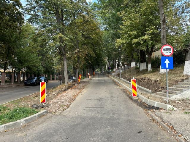 Proiectul de modernizare a întregii zone aferente străzii Oituz, demarat de Primăria Suceava 5