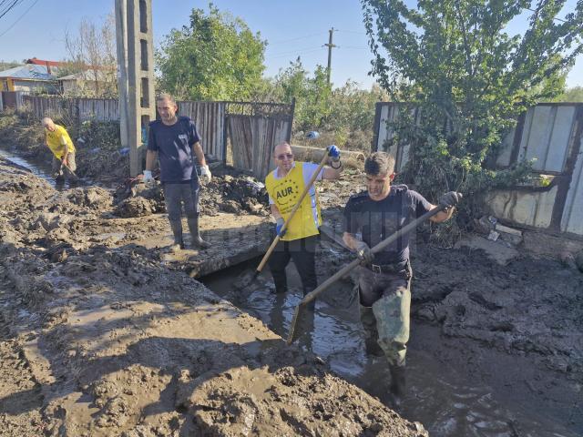 Omul de afaceri sucevean Petrică Negrea a fost alături de sinistrații din județul Galați