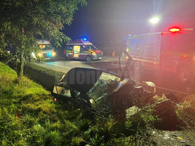 Accident grav miercuri noapte, pe DN 17, aproape de Suceava