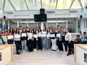 Festivitatea de decernare a diplomelor DELF - Diplome D’etudes en Langue Francaise