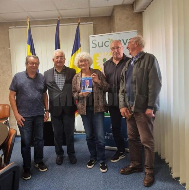 Delegație din orașul francez Laval, înfrățit cu Suceava, primită de primarul Ion Lungu 2