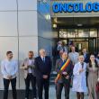 Echipa de medici oncologi care se formează pentru noua secție, alături de Vasile Rîmbu, Gheorghe Flutur, dr. Doina Ganea Motan și dr. Alexandru Calancea