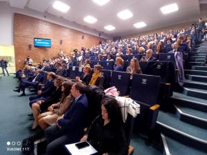 Festivitatea de deschidere a noului an universitar in Aula Magna la USV