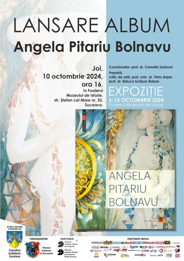 Albumul de artă „Angela Pitariu Bolnavu” va fi lansat la Muzeul Național al Bucovinei