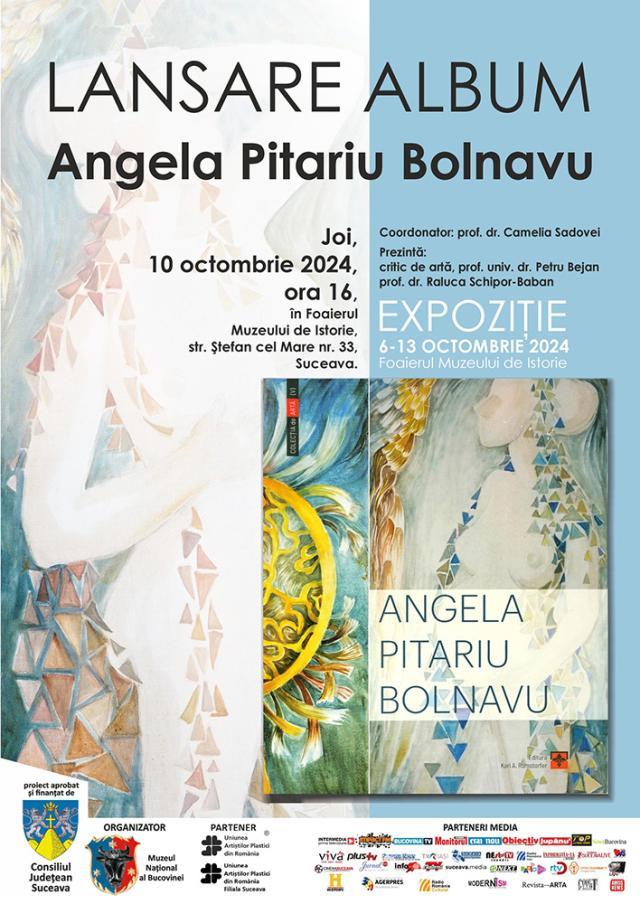 Albumul de artă „Angela Pitariu Bolnavu” va fi lansat la Muzeul Național al Bucovinei