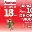 Auchan marchează 18 ani de la deschiderea primului magazin și sărbătorește, alături de clienți, cu peste 1.000 de oferte și reduceri senzaționale