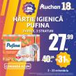 Auchan marchează 18 ani de la deschiderea primului magazin și sărbătorește, alături de clienți, cu peste 1.000 de oferte și reduceri senzaționale