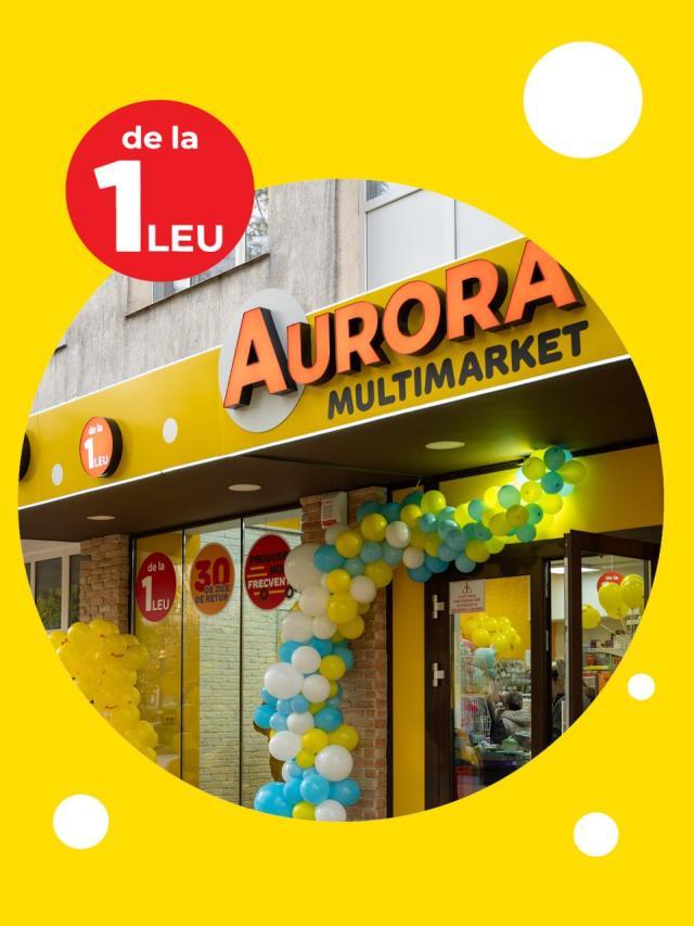 Aurora Multimarket sărbătorește 1 an în România cu reduceri de până la 60%!