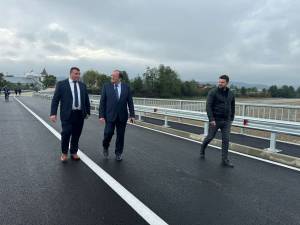 În Marginea a fost inaugurat un pod nou care face legătura între Satul Nou și restul comunei