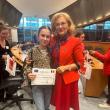 Antonia Seciu, laureată a „Festivalului Tinereții”, a fost premiată cu o excursie la Bruxelles