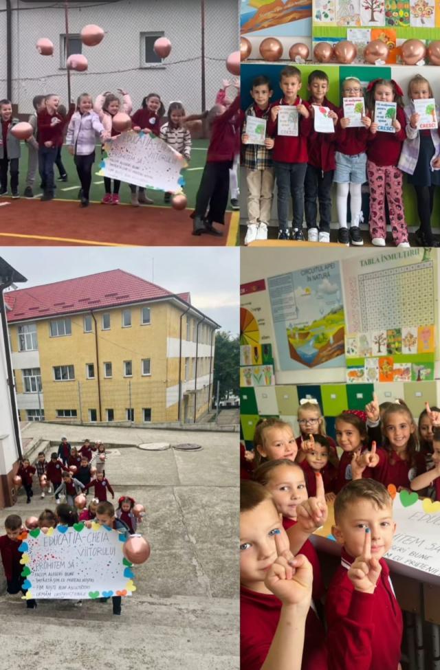 „Ziua Mondială a Educației”, sărbătorită și la Liceul Tehnologic „Ștefan cel Mare” Cajvana