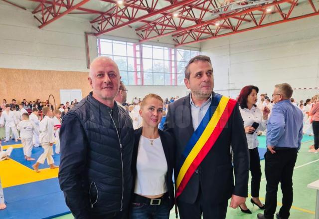 Marea campioană Alina Dumitru a onorat cu prezența concursul internațional de judo de la Todirești