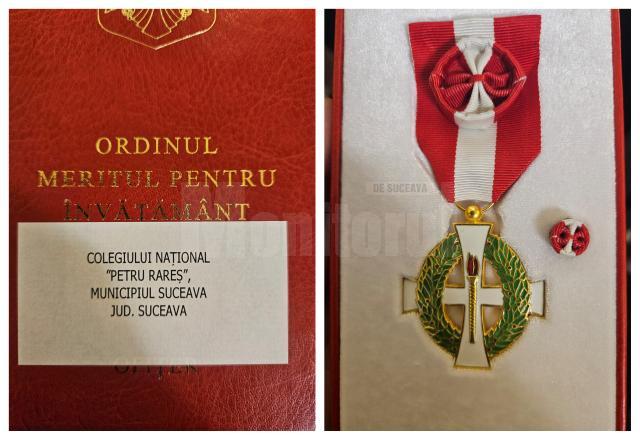 Președintele Klaus Iohannis a decorat Colegiul „Petru Rareș”, la Palatul Cotroceni