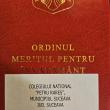 Președintele Klaus Iohannis a decorat Colegiul „Petru Rareș”, la Palatul Cotroceni