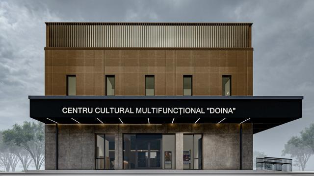 Viitorul Centru Cultural „Doina” va avea săli multifuncționale și un cinematograf