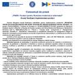 „PNRR: Fonduri pentru România modernă și reformată!” Anunț finalizare implementare proiect