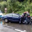 Impactul dintre cele două mașini a fost foarte puternic