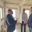 Gheorghe Flutur a verificat stadiul lucrărilor la locuințele sociale pentru persoanele cu dizabilități care se construiesc în comuna Cacica