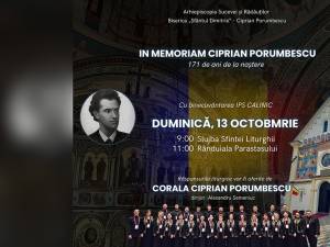 In memoriam Ciprian Porumbescu – 171 ani de la naștere