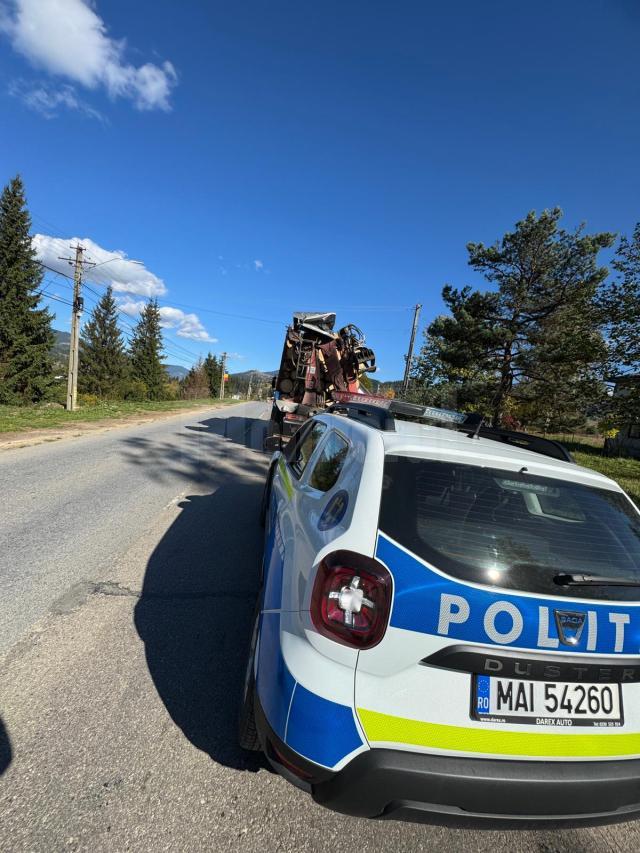 Razie de amploare în zona de munte