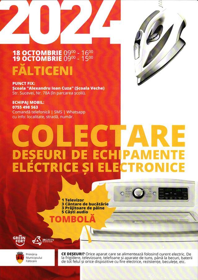 Campanie de colectare a deșeurilor electrice și electronice