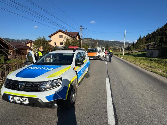 Razie de amploare în zona de munte