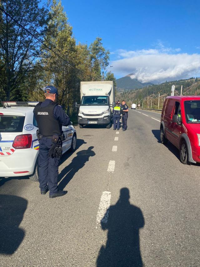 Razie de amploare în zona de munte