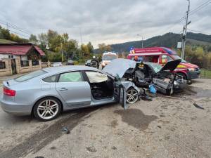 Accident violent pe fondul neasigurării în intersecție