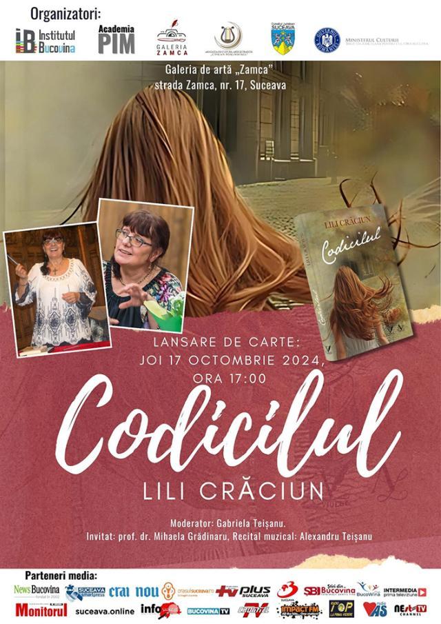 Lili Crăciun și „Codicilul”, la Galeria Zamca