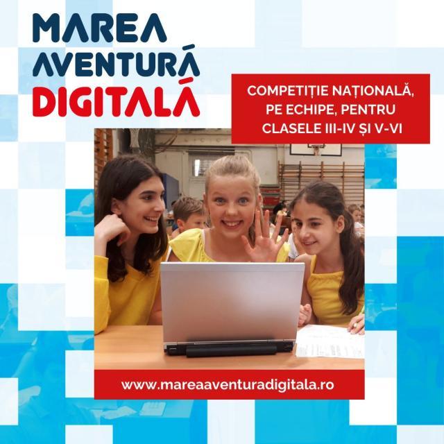 „Marea Aventură Digitală”, competiție digitală pentru copii, la Logiscool Suceava