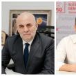 Noul primar al Sucevei, Vasile Rîmbu, și noul președinte al Consiliului Județean, Gheorghe ...