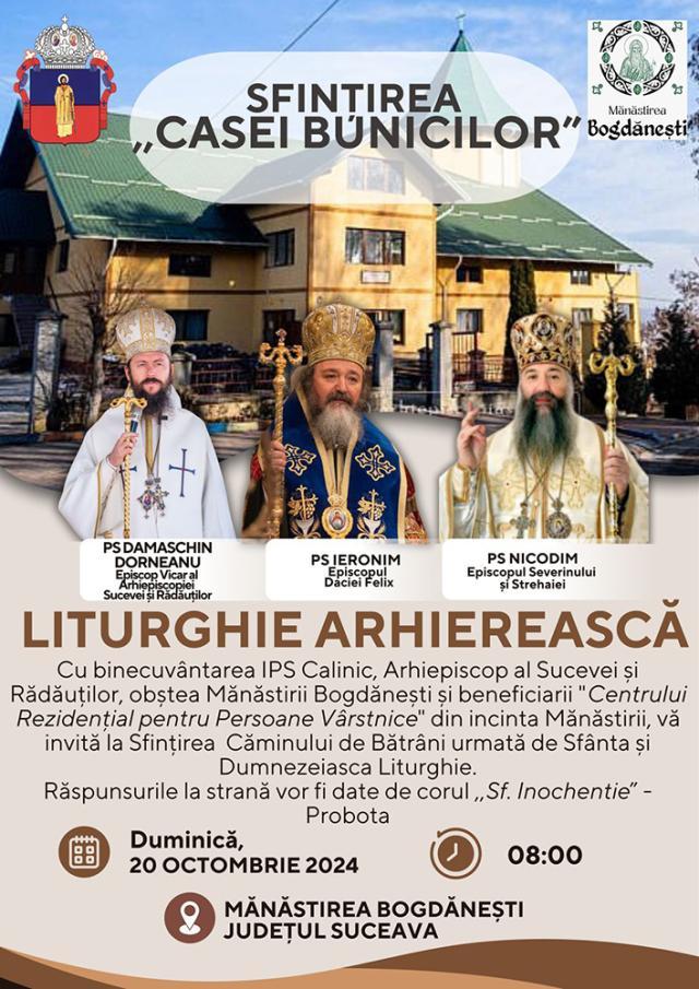 Sfințirea „Casei Bunicilor” la Mănăstirea Bogdănești – Un Moment de Bucurie pentru Comunitatea Suceveană