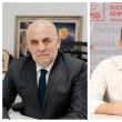Noul primar al Sucevei, Vasile Rîmbu, și noul președinte al Consiliului Județean, Gheorghe ...