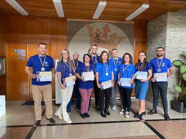 Universitari de la Departamentul de Contabilitate au fost premiați la o expoziție internațională de inovați