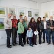 Expoziția „Vremuri și Valuri Călătorii în acuarelă, la Galeria de arta Zamca Foto Mihai Fomin