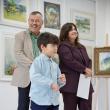 Expoziția „Vremuri și Valuri Călătorii în acuarelă, la Galeria de arta Zamca Foto Mihai Fomin