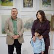 Expoziția „Vremuri și Valuri Călătorii în acuarelă, la Galeria de arta Zamca. Foto Mihai Fomin