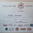 Diploma de participare la Campionatul Internațional de Pizza