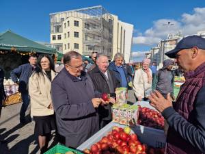 Gheorghe Flutur, la Târgul Mărului, de la Fălticeni