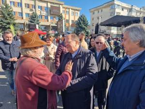 Gheorghe Flutur, la Târgul Mărului, de la Fălticeni