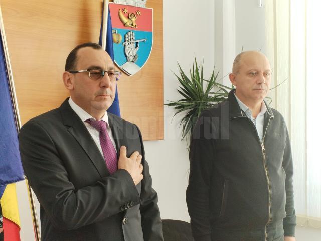 Mesaj de unitate în comunitate transmis de primarul din Vatra Moldoviței, Virgil Saghin la preluarea  unui nou mandat