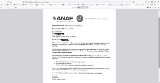 Finanțele sucevene atrag atenția asupra unor emailuri false primite în numele ANAF