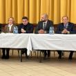 La învestirea noului primar de la Botoșana, Andrei Sticleț, de la PMP, au participat ambii ...