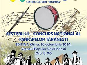 Festivalul Fanfarelor Țărănești de la Calafindești, un proiect cultural finanțat de Ministerul Culturii