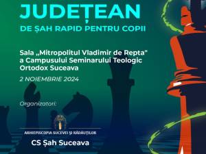 Înscrieri pentru Campionatul județean de șah rapid pentru copii și juniori