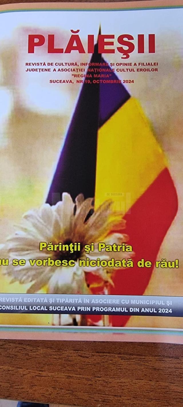 Revista ”Plăieșii” aduce în atenție dramele și poveștile unor eroi locali, cu prilejul Zilei Armatei Române