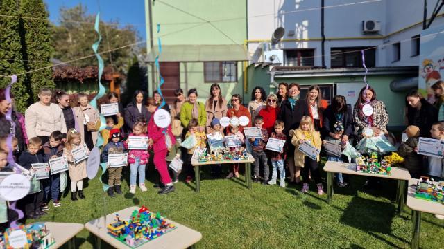 Preșcolari suceveni au construit din piese LEGO „Parcul Șipote – În viitor”