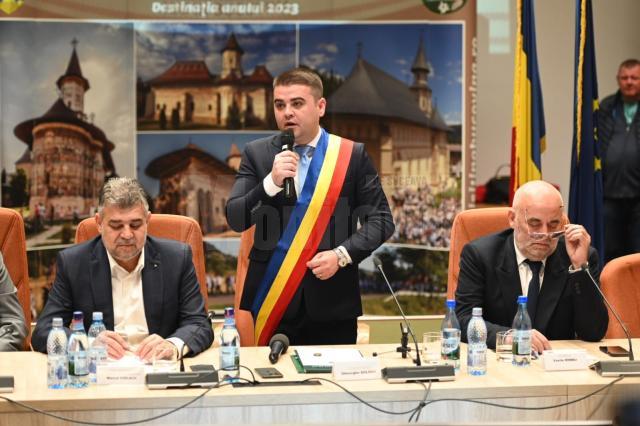 Gheorghe Șoldan a preluat oficial președinția Consiliului Județean Suceava